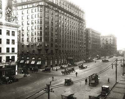 Jefferson Hotel and Union Electric Buildings at the Intersection of Twelfth and Locust Streets by Unknown